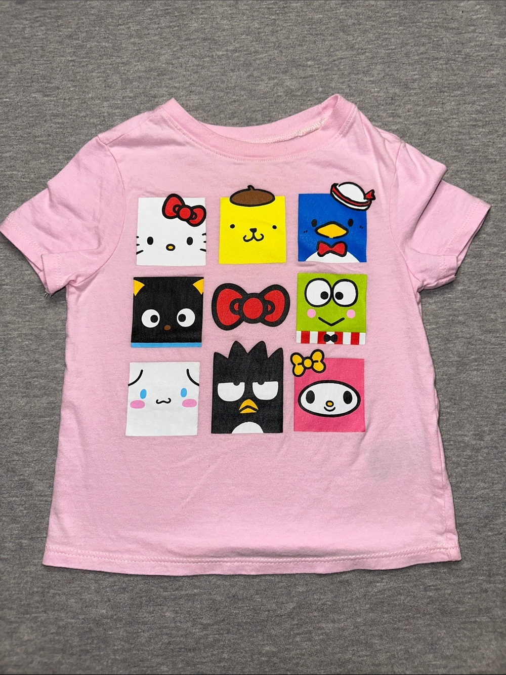 Sanrio Hello Kitty and Friends Toddler Girls Character Tee Shirt Size 3T